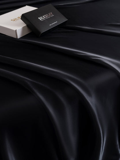 Lenzuolo sopra senza cuciture in seta 19Momme