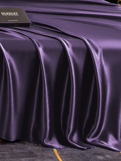 Lenzuolo sopra senza cuciture in seta 25Momme