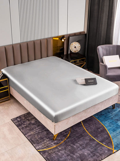 22 Momme lenzuolo con angoli di seta senza cucitura