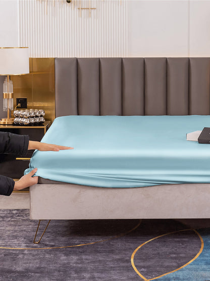 19 Momme lenzuolo con angoli di seta senza cucitura