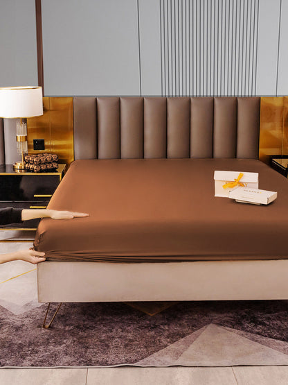 22 Momme lenzuolo con angoli di seta senza cucitura