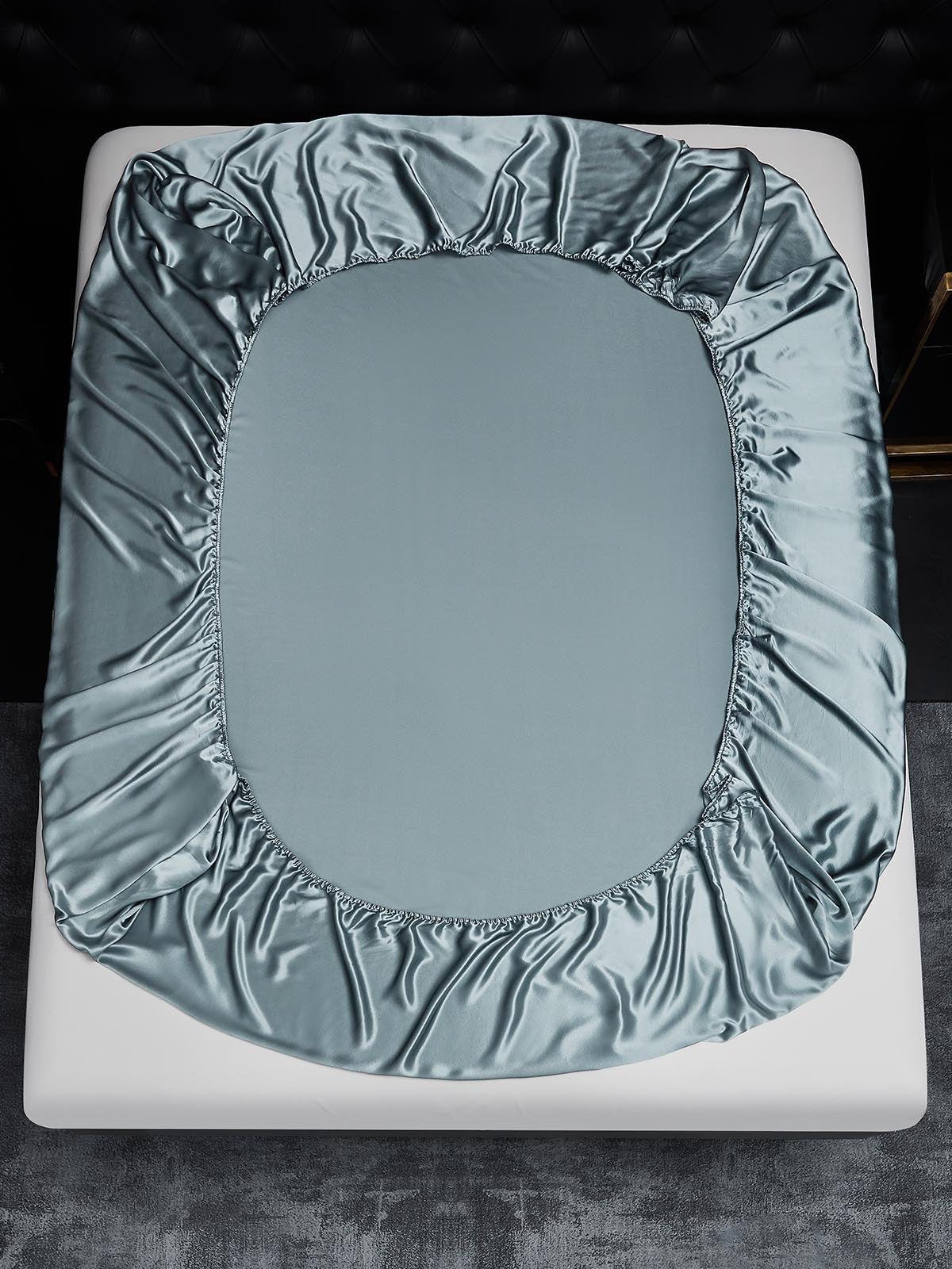 19 Momme lenzuolo con angoli di seta senza cucitura(Federa non inclusa)