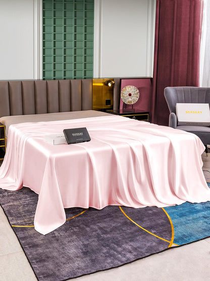 Lenzuolo sopra senza cuciture in seta 25Momme