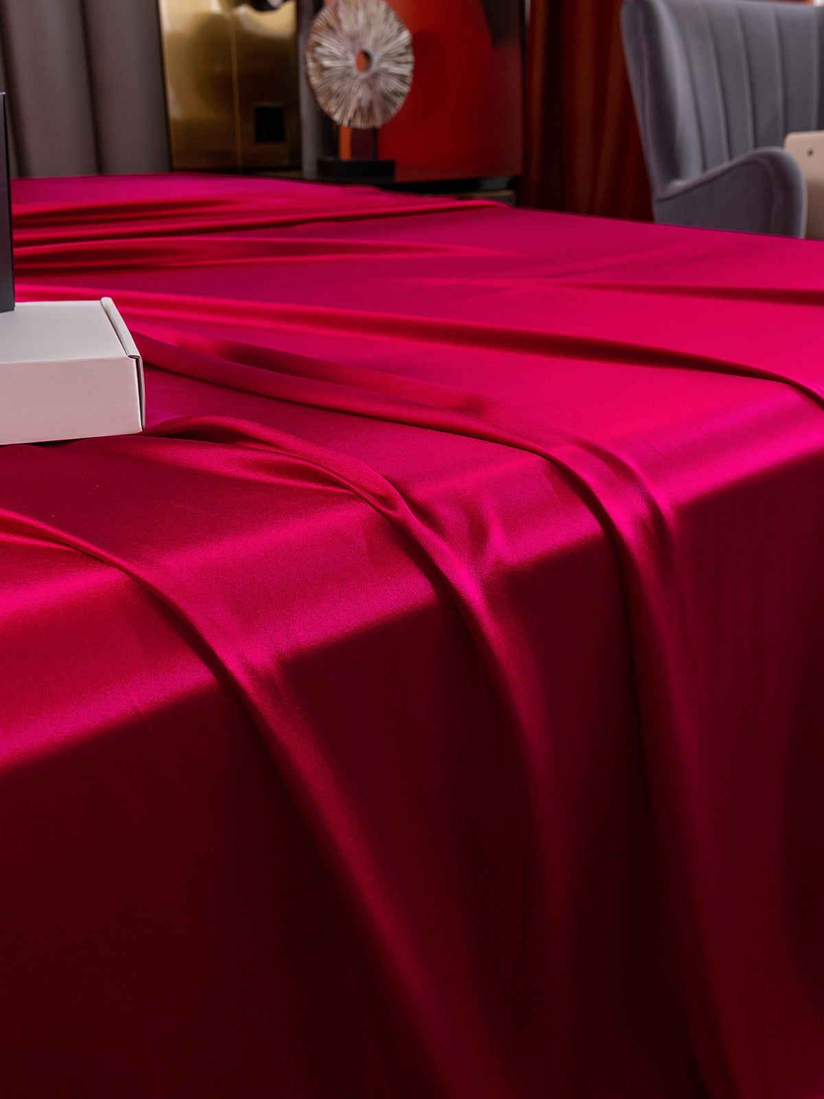 Set di seta da 3 pezzi 25Momme: lenzuolo sopra + 2 federe