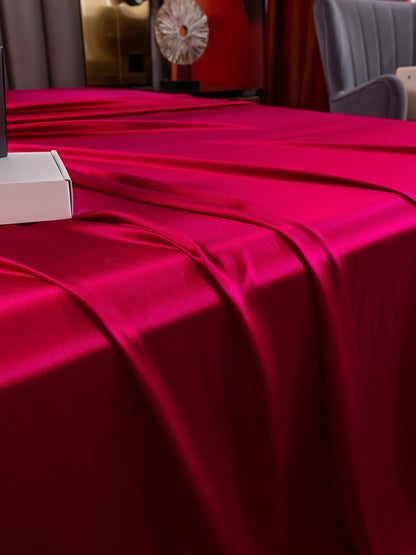 Set di seta da 3 pezzi 25Momme: lenzuolo sopra + 2 federe