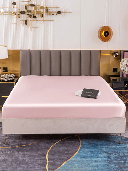 19 Momme lenzuolo con angoli di seta senza cucitura