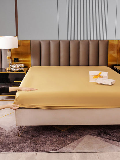 22 Momme lenzuolo con angoli di seta senza cucitura