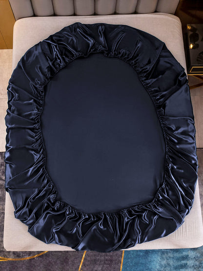 Set in seta da 3 pezzi 22Momme: lenzuolo con angoli + 2 federe