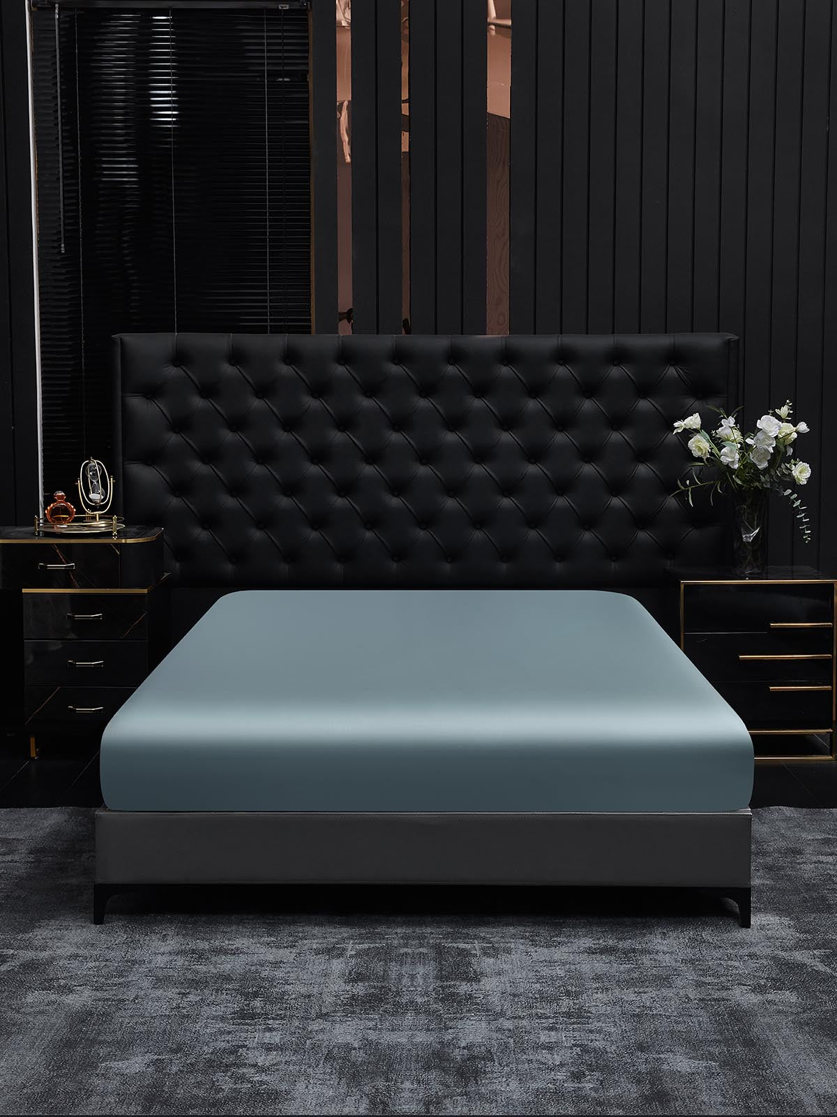 19 Momme lenzuolo con angoli di seta senza cucitura