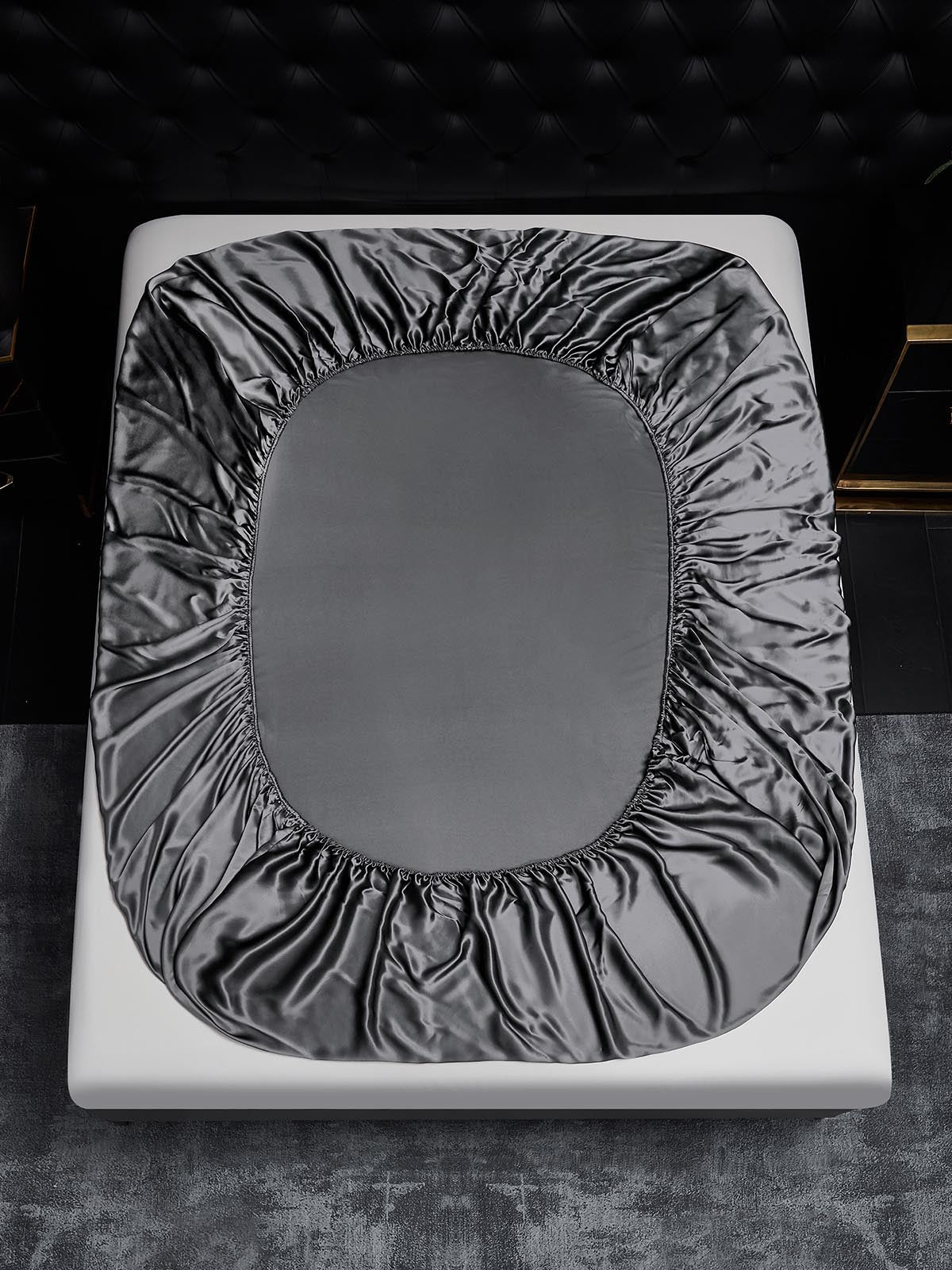 Set da 3 pezzi in seta 19Momme: lenzuolo con angoli + 2 federe