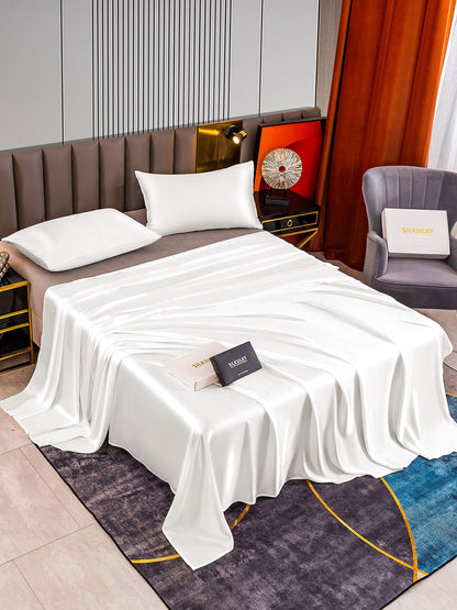 Set di seta da 10 pezzi 22Momme: 6 lenzuolo sopra + 4 federe