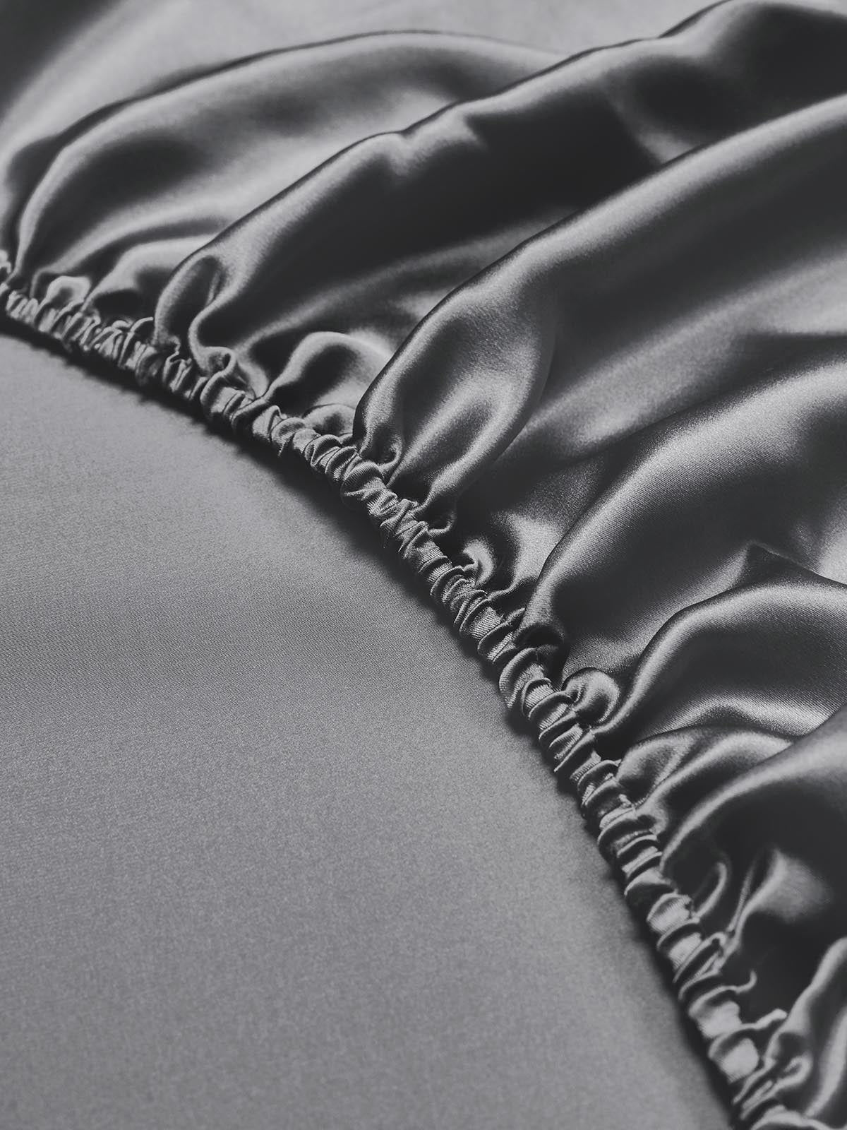 19 Momme lenzuolo con angoli di seta senza cucitura