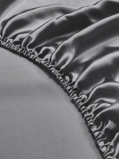 19 Momme lenzuolo con angoli di seta senza cucitura