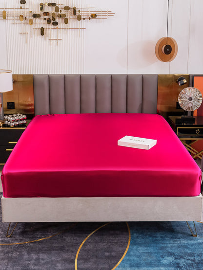 19 Momme lenzuolo con angoli di seta senza cucitura(Federa non inclusa)