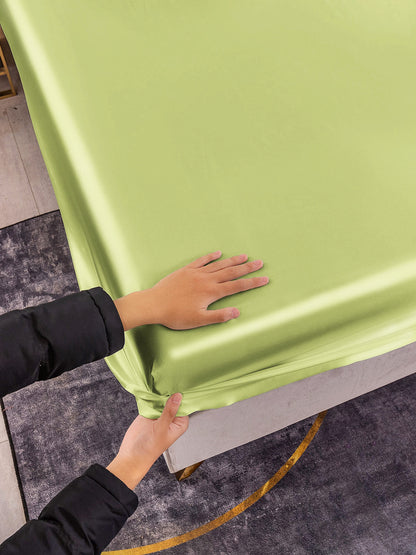 19 Momme lenzuolo con angoli di seta senza cucitura(Federa non inclusa)