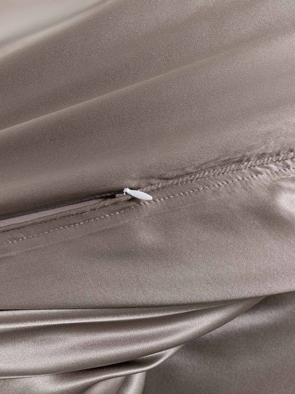 Set in seta da 3 pezzi 19Momme: copripiumino + 2 federe