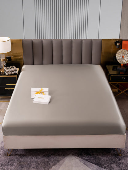 22 Momme lenzuolo con angoli di seta senza cucitura