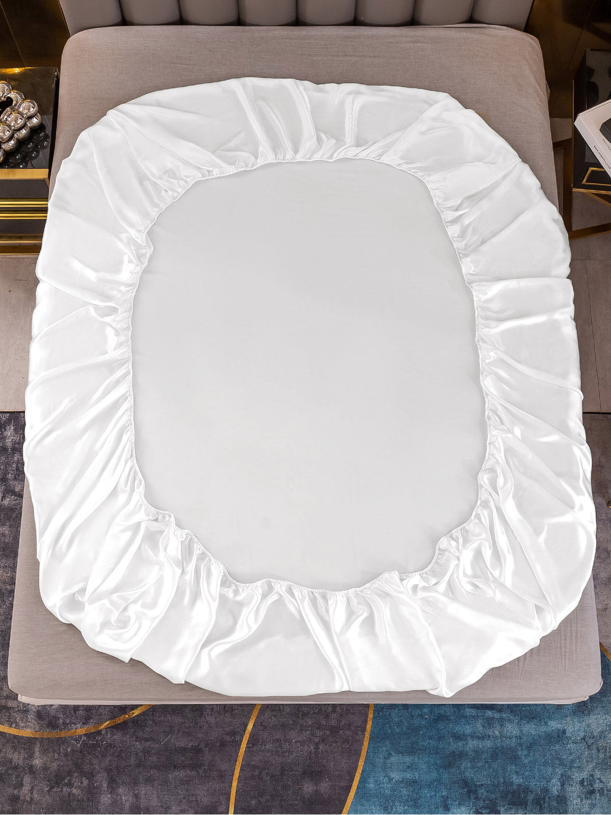 Set in seta da 3 pezzi 22Momme: lenzuolo con angoli + 2 federe