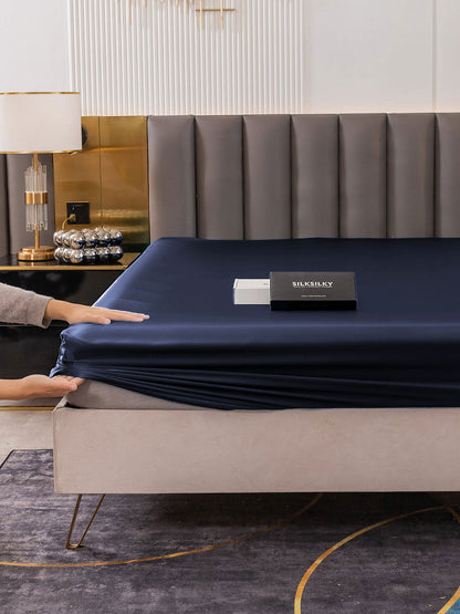 19 Momme lenzuolo con angoli di seta senza cucitura