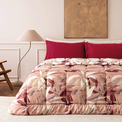 Trapunta Stampata Double Face Flores