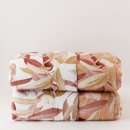 Trapunta Stampata Double Face Flores