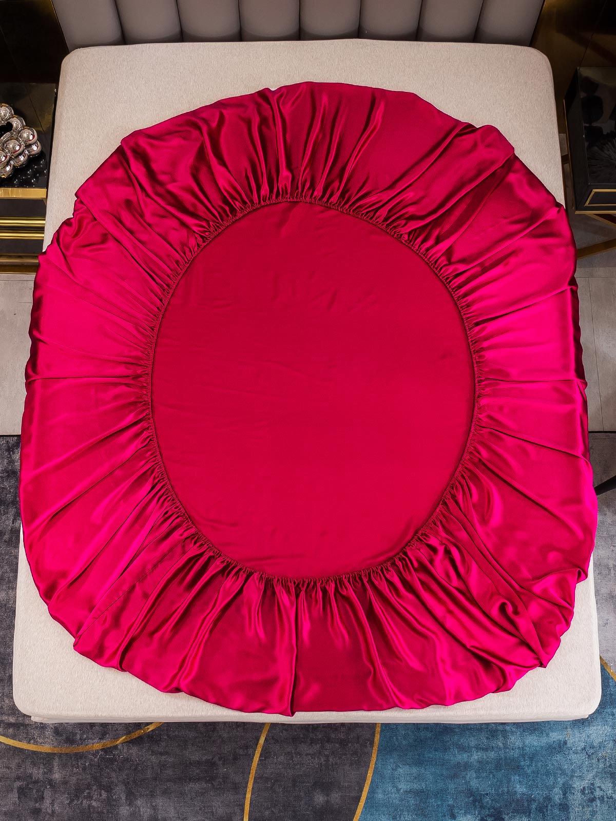 19 Momme lenzuolo con angoli di seta senza cucitura(Federa non inclusa)