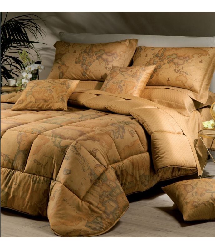 Trapunta Matrimoniale in Raso Geo Classic