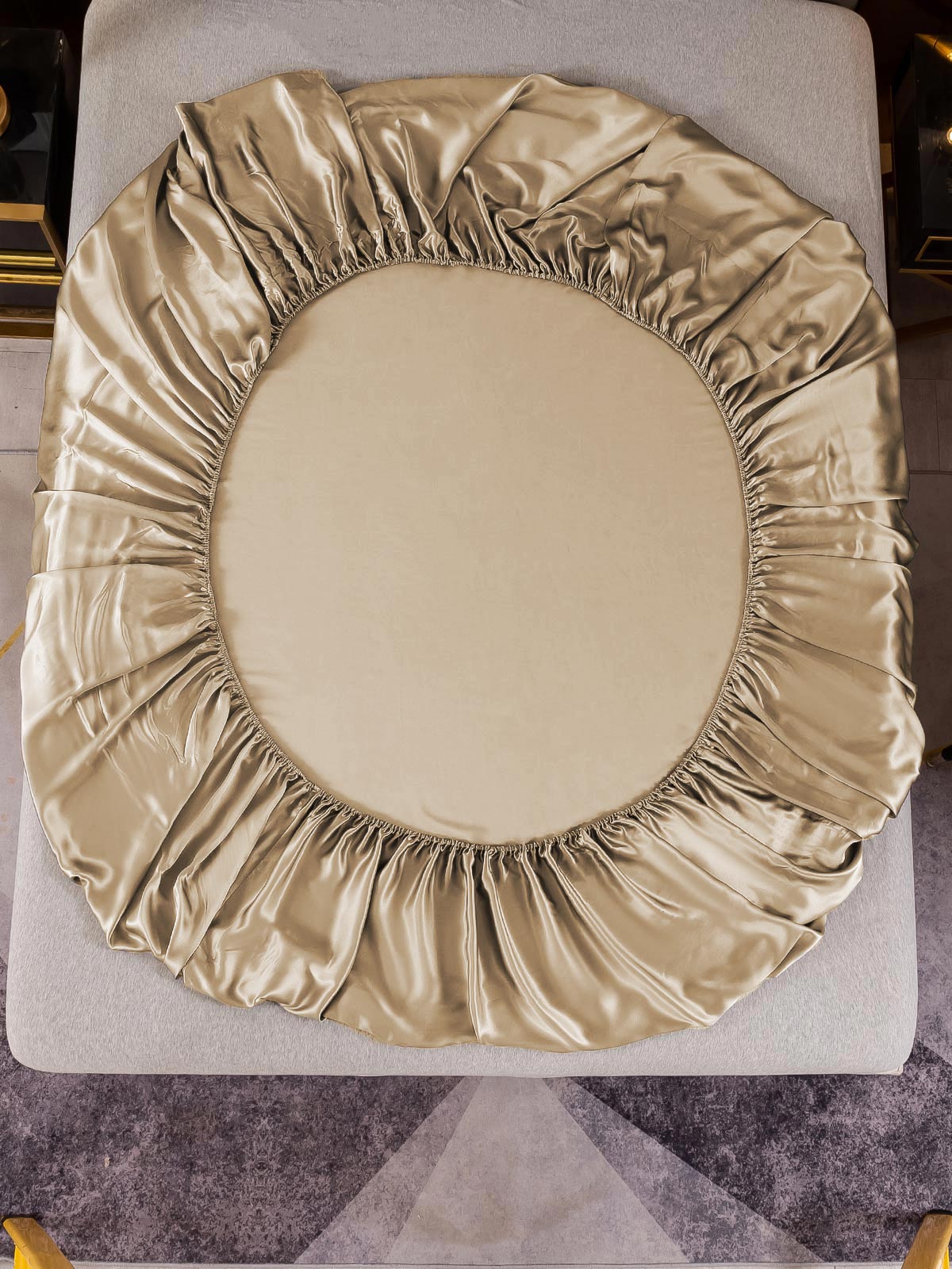 19 Momme lenzuolo con angoli di seta senza cucitura(Federa non inclusa)