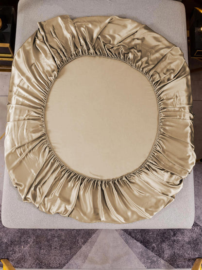 19 Momme lenzuolo con angoli di seta senza cucitura(Federa non inclusa)