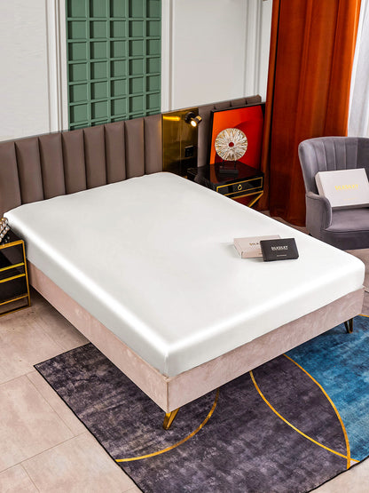 25 Momme lenzuolo con angoli di seta senza cucitura lusso