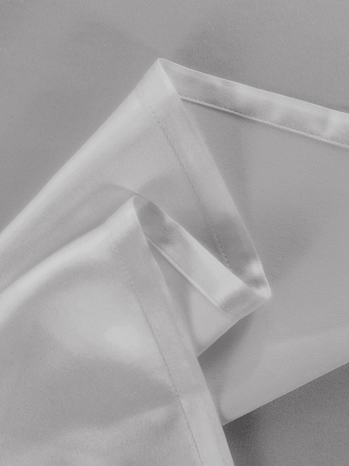 Lenzuolo sopra senza cuciture in seta 25Momme