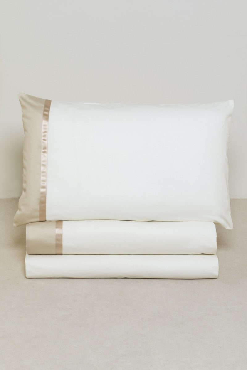 Completo letto in puro cotone Perlier