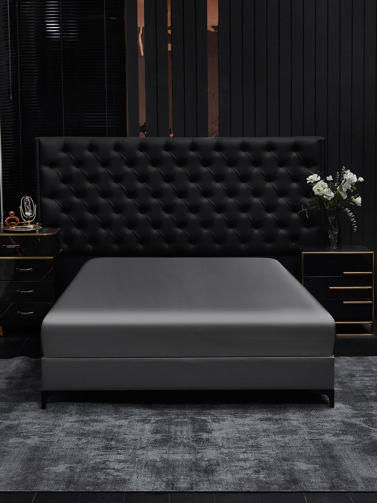 19 Momme lenzuolo con angoli di seta senza cucitura