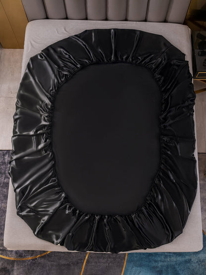 Set da 3 pezzi in seta 19Momme: lenzuolo con angoli + 2 federe