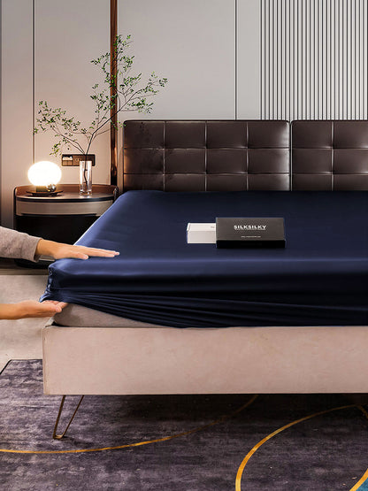 22 Momme lenzuolo con angoli di seta senza cucitura