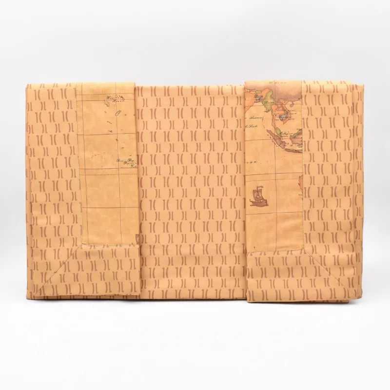 Completo Lenzuola Matrimoniale in Raso di Cotone Geo