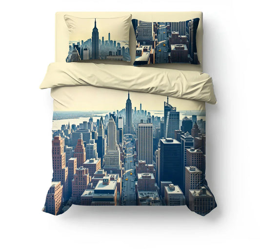 Completo lenzuola copriletto Manhattan
