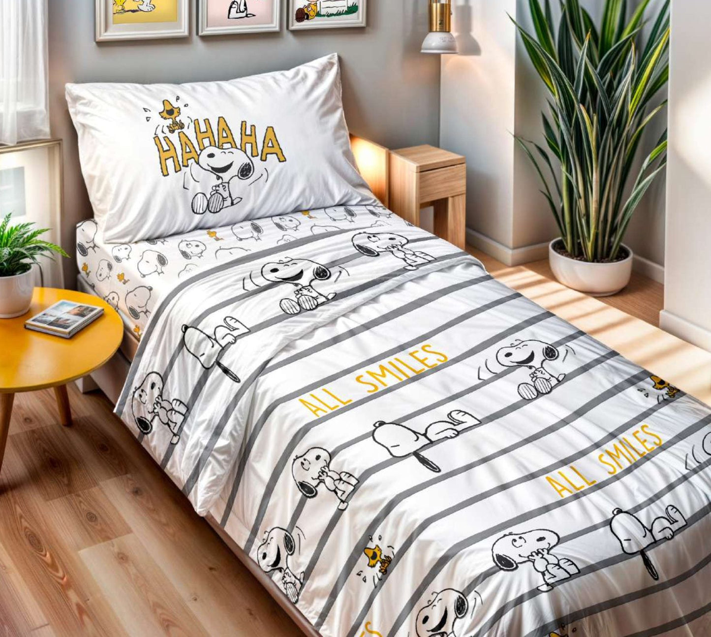 Completo Lenzuola Snoopy Lol