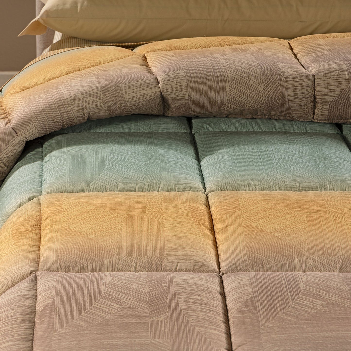 Trapunta Calduccia In Microfibra Atlantis Ambra Modern