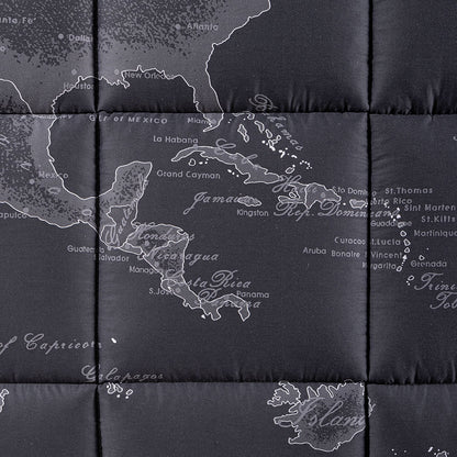 Trapunta In Raso Di Cotone Geo Night Matrimoniale Unica Alviero Martini 1A Classe